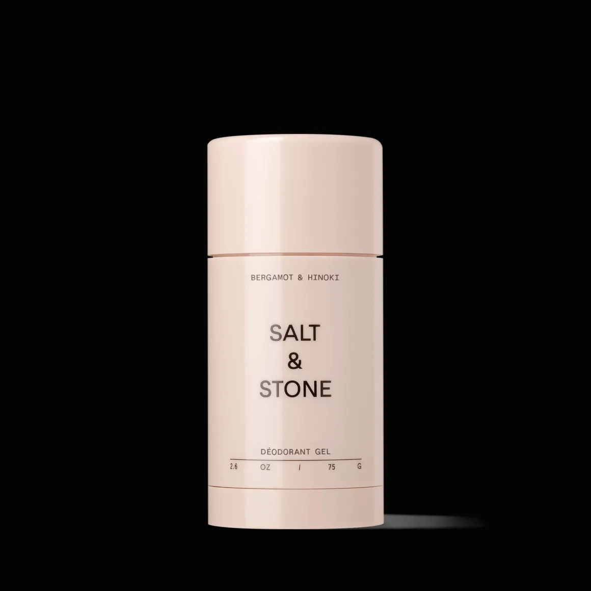 Bergamot & Hinoki 75g. deodorant van Salt & Stone
