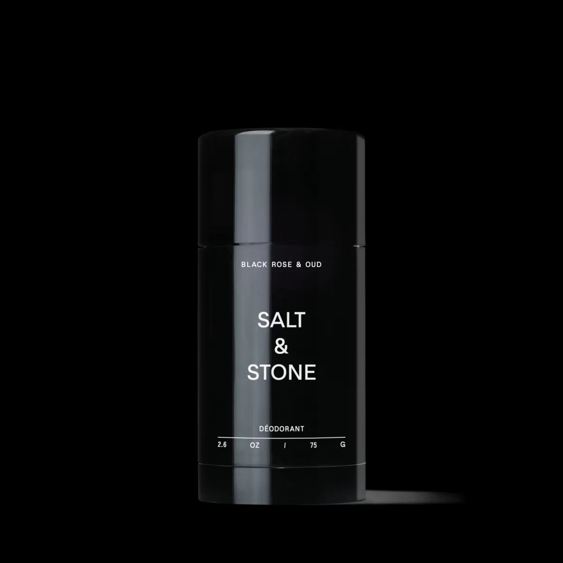 Black Rose & Oud 75g. deodorant van Salt & Stone