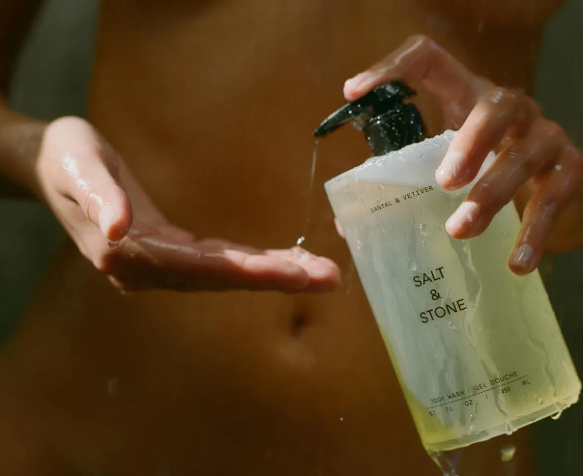 Salt & Stone Santal & Vetiver Body Wash