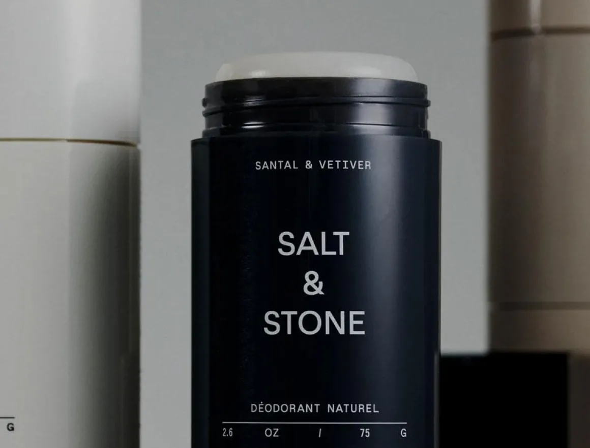 Santal & Vetiver 75g. deodorant van Salt & Stone