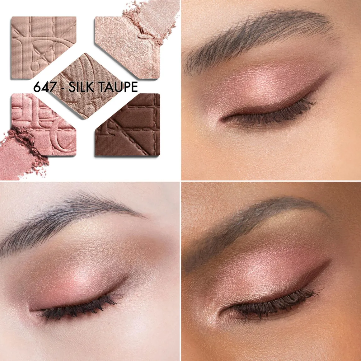 show 5 Couleurs Oogschaduwpalette Cannage